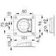Петля кріплення вантажу Knott Autoflex 101х95мм 250 кг 6S5727.001 - изображение 2