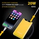 Батарея универсальная Intenso F10000 10000mAh QC/3.0 yellow (7332039) - изображение 7