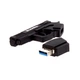 USB флеш накопитель ColorWay Pistol 32 GB 3.0 Black (CW-USBPL32) - изображение 2
