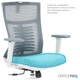 Офисное кресло OfficePro Balance OC550-W-DG-BL (OC550-W-DG-BL) - изображение 10