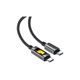Дата кабель USB-C to USB-C 1.2m 60W black Acefast (6974316284666) - зображення 2