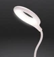USB лампа фонарь 16 LED 20 см вращающийся кабель, ночник с голосовым управлением (Китайские слова) Белый - изображение 6