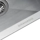 Мийка кухонна GRANADO Under top L STEEL S304 (GS09304) - зображення 5