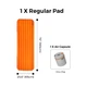 Туристический коврик Flextail Tiny Slleeping Pad R05 AVS самонадувний помаранчевий (6975755966656) - изображение 6