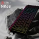 Клавиатура Ajazz NK68 Red Switch USB UA Black (NK68-R-S-B) - изображение 6