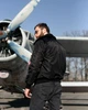Бомбер B-15 чорний 2XL - изображение 4