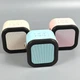 Портативна колонка K12 Mini RGB з 2-ма мікрофонами (9*9*7 см) бежева - зображення 2