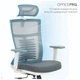 Офисное кресло OfficePro Balance OC550-W-DG-DG (OC550-W-DG-DG) - изображение 3
