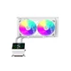 Система жидкостного охлаждения Gamemax GLACIER 240 LCD WH - изображение 2