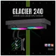 Система жидкостного охлаждения Gamemax GLACIER 240 LCD BK - изображение 2