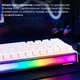 Клавіатура Ajazz NK68 Red Switch USB UA White (NK68-R-W) - зображення 9