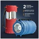 Ліхтар Quantum Nice red 1WLED + 3WCOB 3xAA (QM-FL3042) - зображення 5
