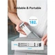 Подставка для ноутбука Vention Laptop X-type Stand Silver Aluminum Alloy (KDMI0) - изображение 9