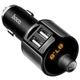 FM-трансмиттер Hoco E19 Металлический черный 2USB 2.4A для автомобиля - изображение 4