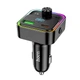 FM-трансмітер Hoco E81 Fantasy PD30W QC3.0 із швидкою зарядкою для автомобіля чорний - зображення 5