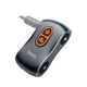 FM-трансмиттер Hoco E73 Pro Journey AUX BT серый для автомобиля с Mini Jack 3.5mm - изображение 4