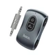 FM-трансмиттер Hoco E73 Pro Journey AUX BT серый для автомобиля с Mini Jack 3.5mm - изображение 6