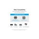 Кабель для принтера USB 2.0 AM/BM 3.0m 480Mbps PVC black Vention (COQBI) - зображення 9