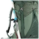 Рюкзак туристический Osprey Aura AG LT 50 koseret/darjeeling spring green WXS/S (009.3294) - изображение 6