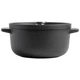 Каструля KitchenAid Matte Oven-to-table, чавунна з кришкою 3,3 л, чорна (CC004899-001) - зображення 2