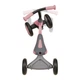 Біговел Globber Globber Learning bike Deluxe 3 в 1 пастельно-рожевий (639-211) - зображення 10