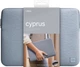 Etui na laptopa Uniq Cyprus Textured Neoprene Water-Resistant 14" Cloud Blue (8886463690697) - obraz 6