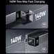 Універсальна мобільна батарея Anker PowerCore 737 GaNPrime 24000 mAh 140 W Black (A1289011) 16147 - изображение 6