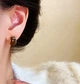 Сережки делікатні Конюшина jewelry коричневі - зображення 3