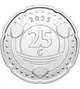 Монета 25 центів Кюрасао 2025 рік UNC - изображение 1