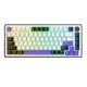 Клавіатура бездротова Hator Hellyberry HK75 Wireless Black-White - зображення 1