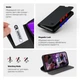 Чехол-книжка для Xiaomi Redmi Note 15 Pro 4G, OneFold Case, Черный, из экокожи (PU) и TPU, с магнитом, с подставкой и отделением для карт, трансформируемый в подставку, противоударный, защита всего корпуса, ArmorStandart (ARM89725) - изображение 4