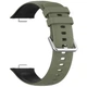 Ремінець ArmorStandart для Huawei Watch Fit 3 / 4 / 4 Pro Khaki Black (ARM89074) - зображення 3