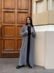 Кардиган пушистый свободного прямого кроя One size Серый 2067 - изображение 2