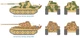 Збірні моделі 1:72 танки Pz.Kfpw. V Panther Ausf. G Italeri 7504 - зображення 5