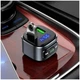 FM-трансмиттер Hoco E67 Fighter QC3.0 Bluetooth с двумя USB для быстрой зарядки черный - изображение 5