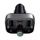 FM-трансмиттер Baseus S-09 Pro Series с быстрой зарядкой USB Type-A и USB Type-C черный - изображение 6