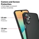 Чехол TPU Bamper Case для Samsung Galaxy M36 с защитной рамкой на камеру чёрный - изображение 2