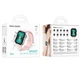Смарт-годинник HOCO Y32 225 mAh IP67 (call version), Pink - зображення 2