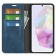 Чехол Taba Retro-Skin для Samsung Galaxy A36 / A366 книжка кожа PU с визитницей синий - изображение 2