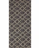 Штора SKA 200×250 см жаккардовая коричневая на тесьме с марокканским геометрическим узором для спальни и гостиной - изображение 4