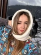 Хустка бактус косинка жіноча Zefur біла - зображення 6