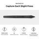 Графический планшет Huion Kamvas 13 Gen 3 Black + рукавичка (GS1333) - изображение 4