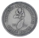 Монета Родезия и Ньясаленд 3 пенса 1957 F-VF - изображение 1