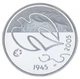 Монета Финляндия 10 евро 2005 Серебро UNC 60 лет мира (Ag 925, 25,5 грамм) - изображение 1