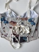 Корсетний топ у вінтажному стилі з гобелена та мережива Honey Fashion Accessories М бежевий (10-27) - зображення 7