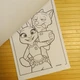 Раскраска Зоотрополис Zootopia А4 (27378) - изображение 2