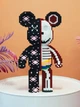 3D-конструктор Magic Blocks "Скелет" 3688 детали фигурка медведя скелета 50 см - изображение 3