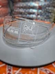 Мото шлем интеграл G-Lion чёрный с оранжевыми неоновыми вставками, размер S, с визором и перчатками - изображение 7