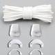 Шнурки з фіксатором для взуття Salomon SAL120 white - зображення 1