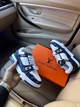 Кросівки жіночі Trainer Sneaker White Blue натуральна шкіра текстиль 40р синій - изображение 4